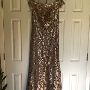 Formal misses designer dress